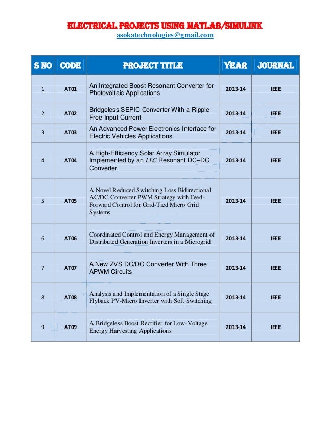 m.tech projects on solar energy ieee projects for eee on power systems free download